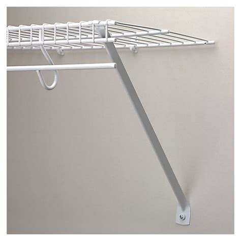 rubbermaid shelf metal bracket instructions pantry|rubbermaid decorative shelf brackets.